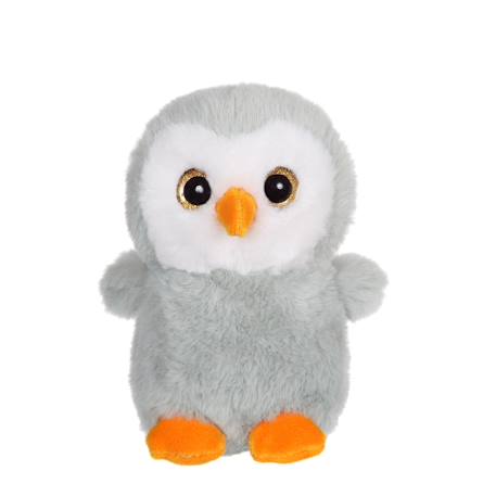 Peluche - peluche chouette vert d'eau fall friends - 15 cm Vert 1 - vertbaudet enfant 
