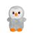 Peluche - peluche chouette vert d'eau fall friends - 15 cm Vert 1 - vertbaudet enfant 