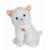 Peluche - peluche chat mimi cats sonore blanc - 18 cm Blanc 2 - vertbaudet enfant 