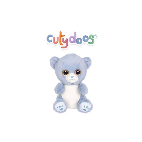 Peluche ours 23 cm Blanc 1 - vertbaudet enfant 