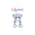 Peluche ours 23 cm Blanc 1 - vertbaudet enfant 