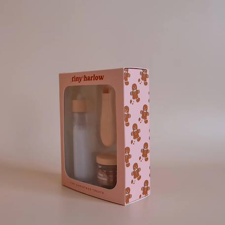 Coffret repas petit pot et biberon magiques pour poupée pain d'épices Blanc, marron, rose 5 - vertbaudet enfant 