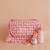 Sac à langer pour poupée avec accessoires vichy Rose, blanc 3 - vertbaudet enfant 