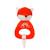 Hochet rainbow renard - 15 cm Orange 1 - vertbaudet enfant 