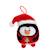 Peluche - pingouin - bouille de noël sonore 13 cm Noir 1 - vertbaudet enfant 