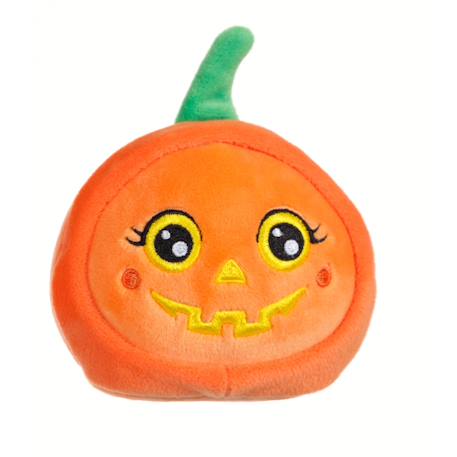 Peluche - squishimals halloween citrouille - 10 cm Orange 1 - vertbaudet enfant 