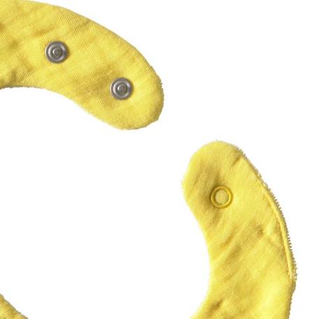 Bavoir lou le citron Jaune 4 - vertbaudet enfant 