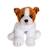 Peluche - peluche floppipup jack russel - 22 cm Marron 1 - vertbaudet enfant 