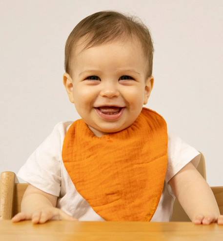 Bavoir cathy la carotte Orange 5 - vertbaudet enfant 