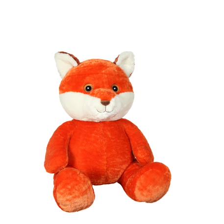 Peluche renard 80 cm Orange 1 - vertbaudet enfant 