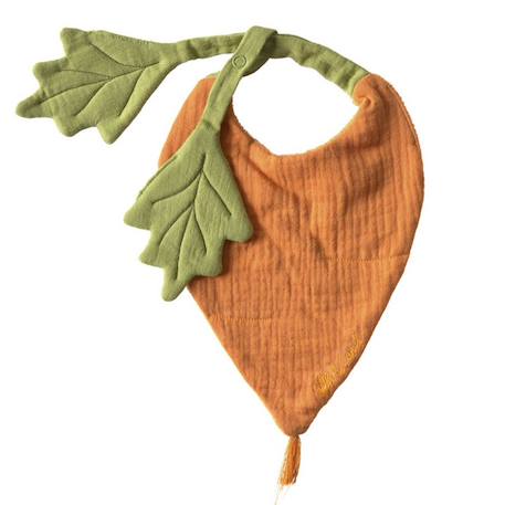 Bavoir cathy la carotte Orange 1 - vertbaudet enfant 