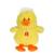 Peluche - les pakidoo sonores  en peluche 15 cm - poussin Jaune 1 - vertbaudet enfant 
