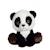 Peluche - peluche puppy eyes pets nature panda - 22 cm Noir 1 - vertbaudet enfant 