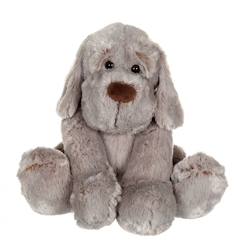 Jouet-Peluche - peluche chien flatoutou blanc - 50 cm