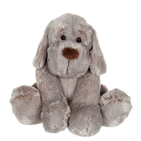 Peluche - peluche chien flatoutou blanc - 50 cm Beige+Blanc+Gris+Marron 12 - vertbaudet enfant 
