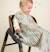 Bavoir boo évolutif 6 mois - 4 ans happy and hungry Vert 4 - vertbaudet enfant 