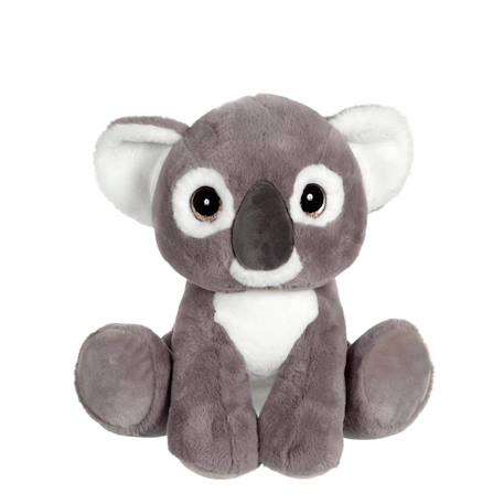 Peluche - peluche puppy eyes pets - koala gris et blanc - 40 cm Gris 1 - vertbaudet enfant 