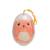 Peluche - œuf cosymals de pâques - agneau orange en peluche  - 12 cm Orange 1 - vertbaudet enfant 