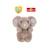 Peluche défis nature protect - éléphant gris - 15 cm Collaboration Bioviva Gris 1 - vertbaudet enfant 