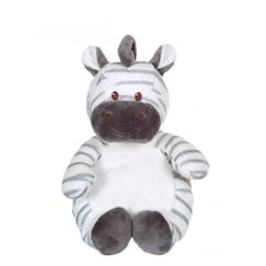 Jouet-Peluche - peluche toodoux zèbre - 15 cm