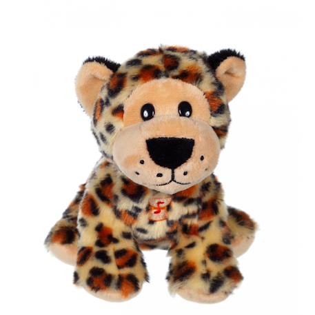 Peluche - peluche savanoos sonore - léopard - 15 cm Orange 1 - vertbaudet enfant 