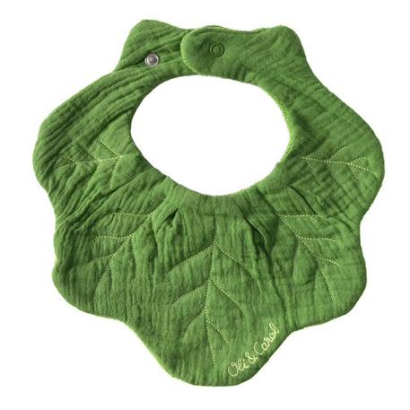 Bavoir kendall le choux Vert 1 - vertbaudet enfant 