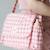 Sac à langer pour poupée avec accessoires vichy Rose, blanc 2 - vertbaudet enfant 