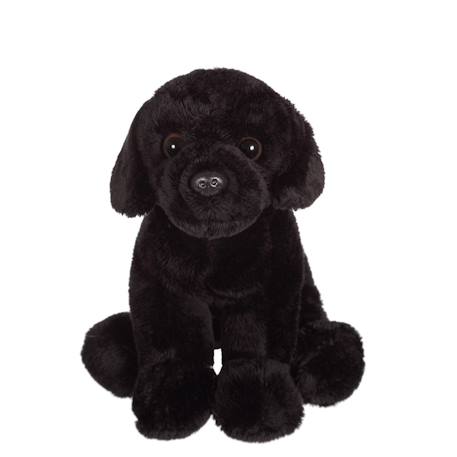 Peluche - floppipup labrador - 22 cm Noir 1 - vertbaudet enfant 