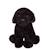 Peluche - floppipup labrador - 22 cm Noir 1 - vertbaudet enfant 