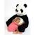 Peluche géante  panda - 1m10 - noir et blanc Noir 1 - vertbaudet enfant 