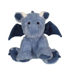 Jouet-Peluche - peluche dragon trendy color bleu jeans - 50 cm