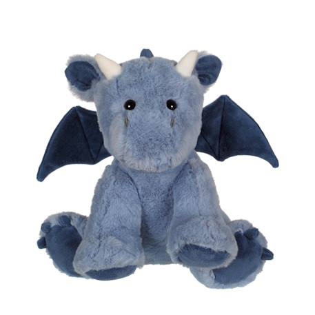 Peluche - peluche dragon trendy color bleu jeans - 50 cm Bleu 1 - vertbaudet enfant 