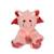 Peluche dragon Trendy 16 cm Rose 1 - vertbaudet enfant 