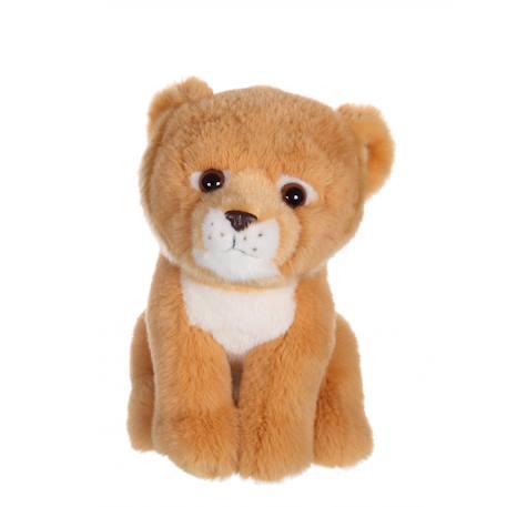 Peluche lionne - 20 cm Orange 1 - vertbaudet enfant 