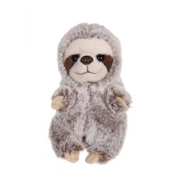Jouet-Premier âge-Peluche - peluche p'tits farouches paresseux - 15 cm