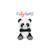 Peluche - peluche panda ping cutydoos gris ardoise – 23 cm Blanc 1 - vertbaudet enfant 