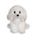 Peluche - peluche floppipup caniche - 22 cm Blanc 1 - vertbaudet enfant 