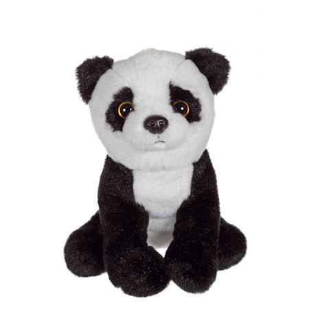 Peluche - peluche p'tits sauvageons 15 cm - panda Noir 1 - vertbaudet enfant 