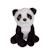 Peluche - peluche p'tits sauvageons 15 cm - panda Noir 1 - vertbaudet enfant 