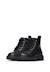 Chaussures premiers pas en cuir makki zip Noir- 5 - vertbaudet enfant 
