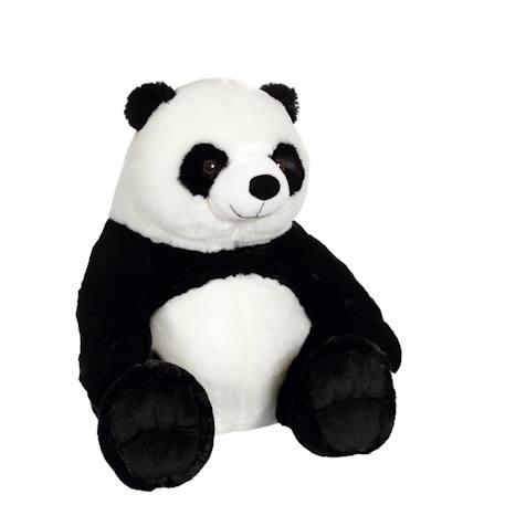 Peluche - peluche panda - 70 cm Noir 1 - vertbaudet enfant 