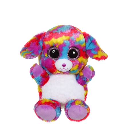 Peluche - frootsy - peluche brilloo friends chien 23 cm Violet 1 - vertbaudet enfant 