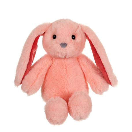 Peluche - trendy bunny - 16 cm Rose 1 - vertbaudet enfant 