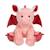 Peluche - peluche dragon trendy color rose poudré - 50 cm Rose 1 - vertbaudet enfant 