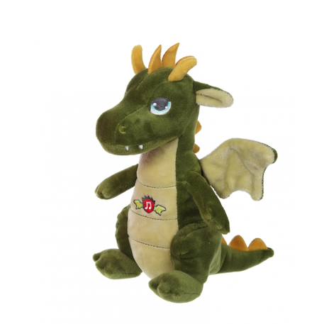 Peluche musicale dragon - 17 cm Noir 1 - vertbaudet enfant 