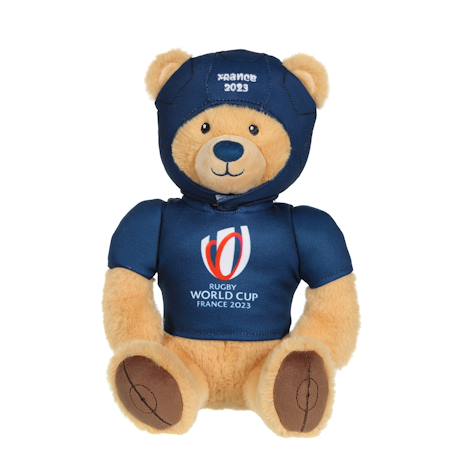 Peluche ours coupe du monde de rugby 2023(rwc) - peluche officielle sous licence - 30 cm assis Bleu 1 - vertbaudet enfant 