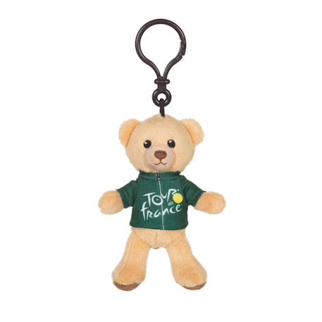 Peluche - porte-clés ours - maillot sprinteur vert - 10 cm - peluche officielle du tour de france Vert 1 - vertbaudet enfant 