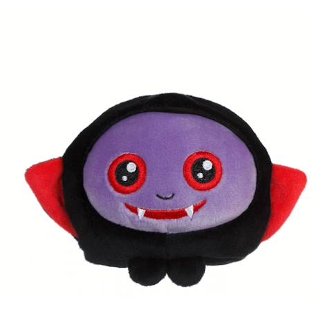 Peluche - squishimals halloween vampire - 10 cm Violet 1 - vertbaudet enfant 