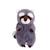 Peluche - peluche p'tits farouches raton laveur - 15 cm Gris 1 - vertbaudet enfant 