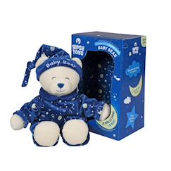 Jouet-Peluche - ourson baby bear glow in the dark - peluche vendue en boîte cadeau